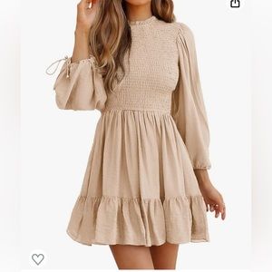 Choose cream or black…Cute dress! Available in both colors!